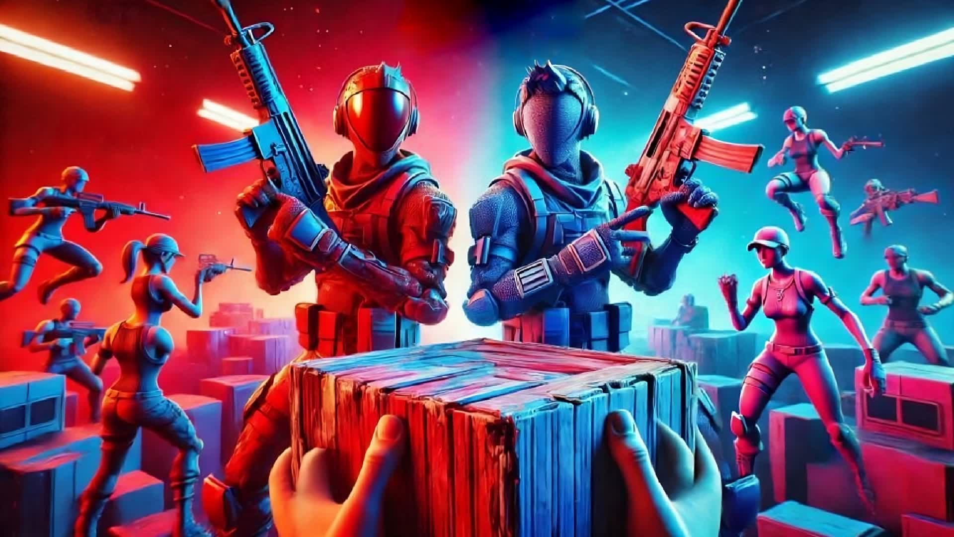 AI RED VS BLUE 🔴🔵