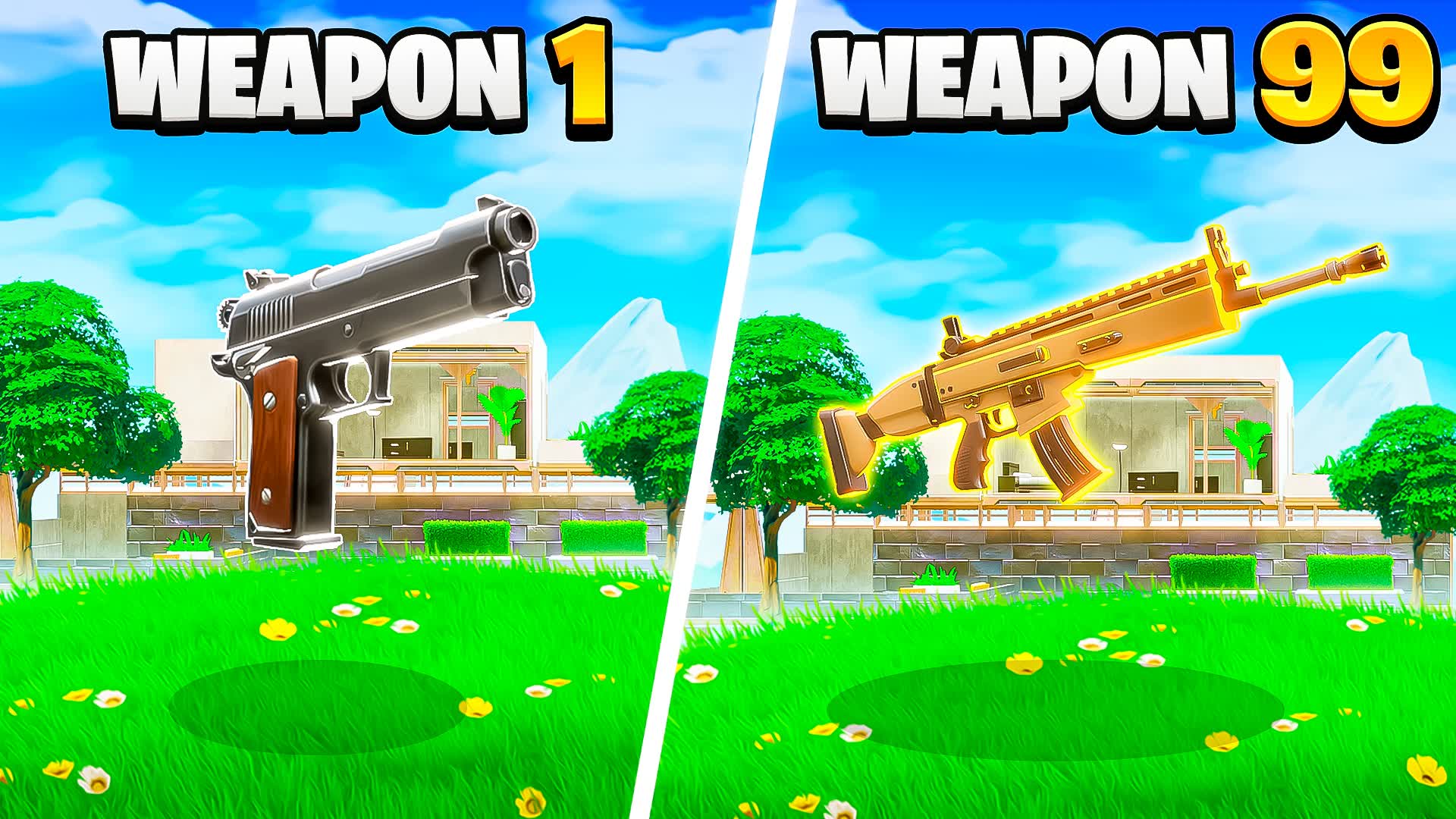 MODERN INFINITE GUN GAME 🏡