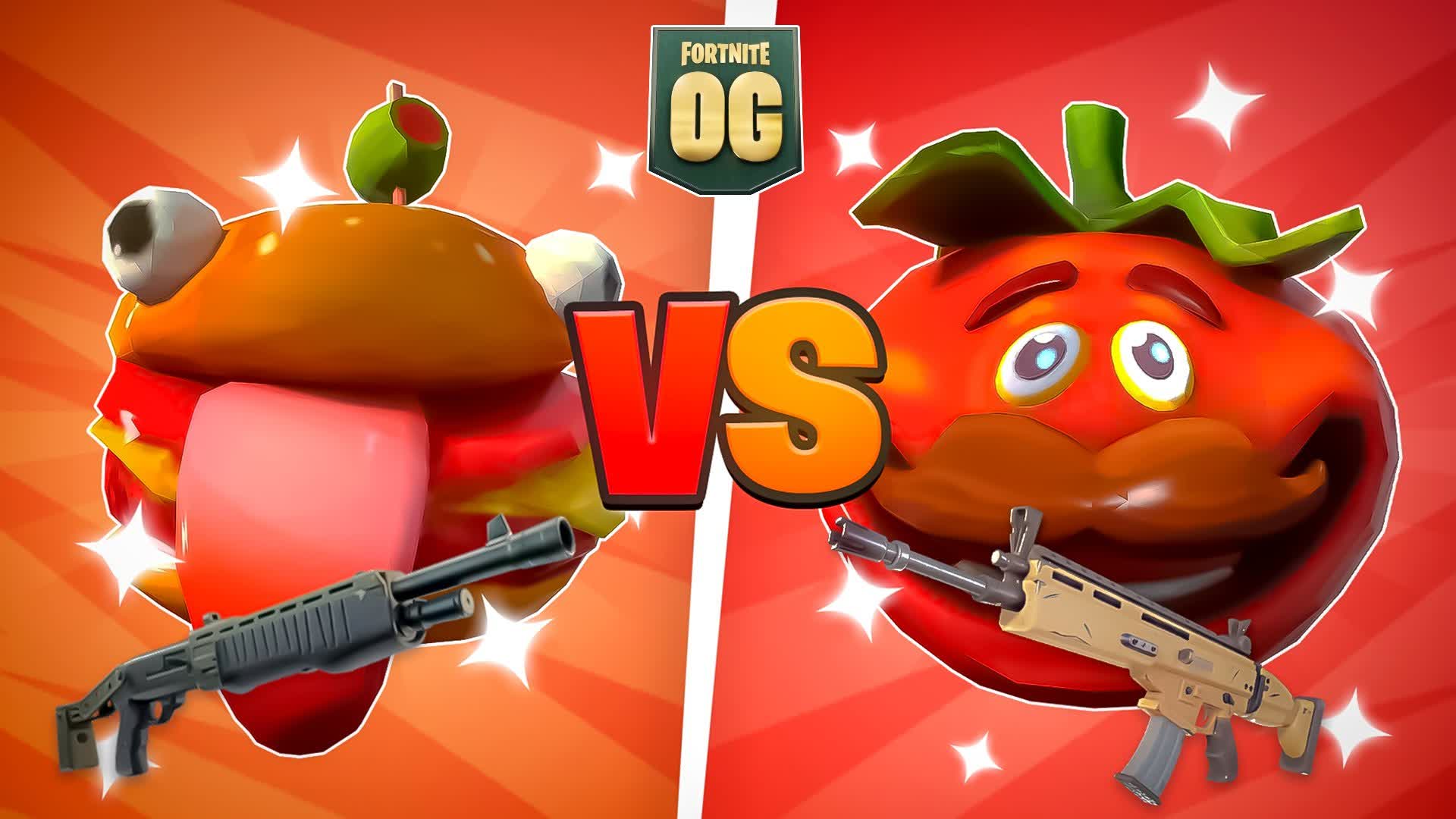 CRAZY TOMATO VS BURGER 3739 6067 3600 By Kantri Fortnite Creative 
