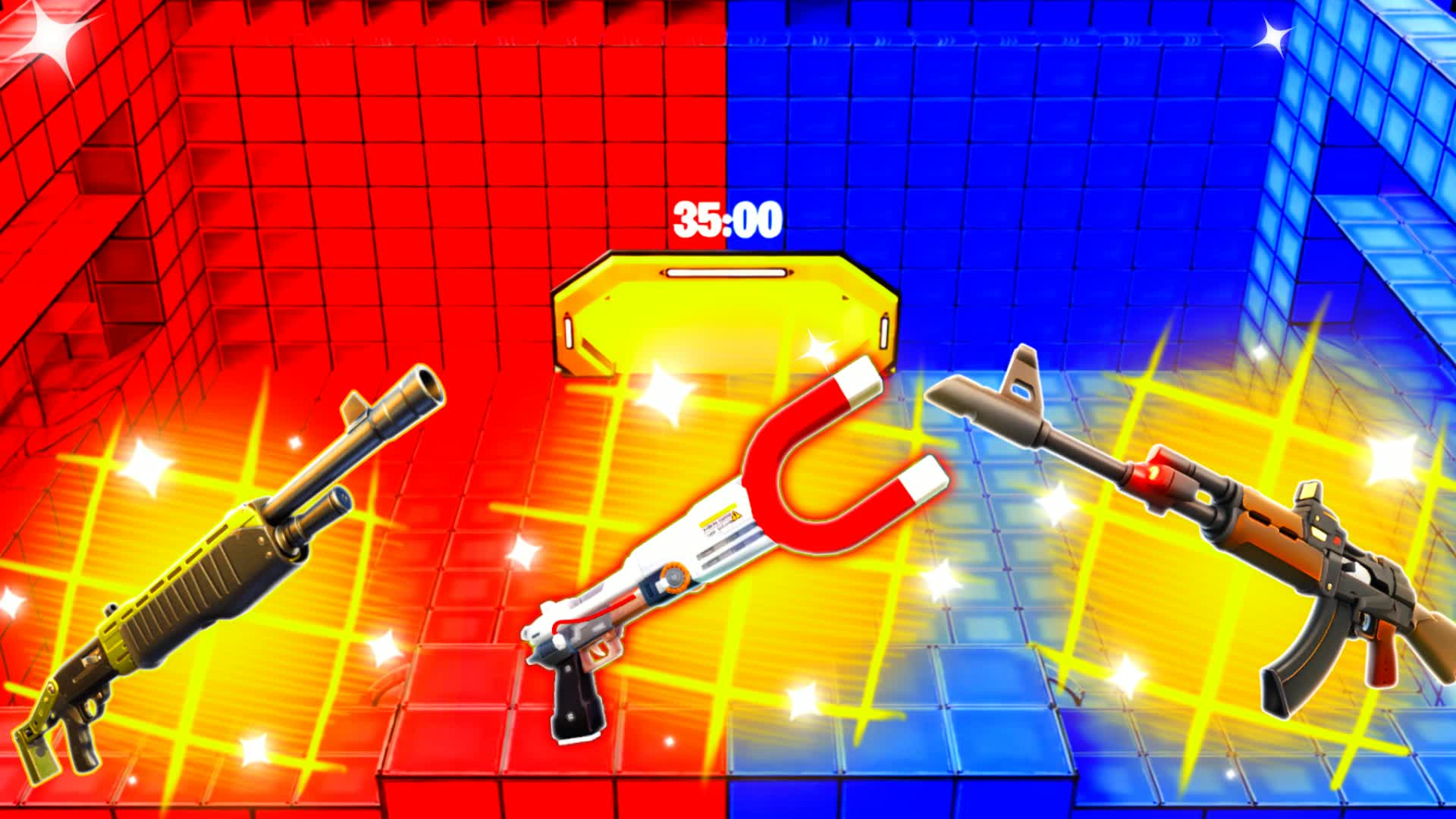 SUPER MEGA RED VS BLUE🔵🔴 RVB UNC