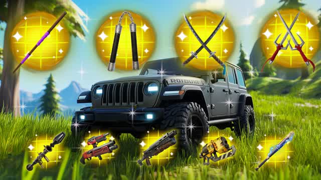 ALL WEAPONS 💥 DRIVE