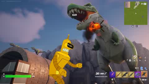Jurassic Box Fight