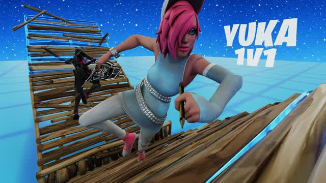 YUKA 1V1 BUILD FIGHTS  ( 200 POMPES )