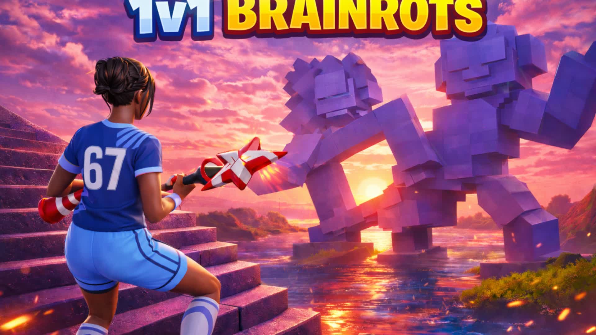 ブレインロットの1v1