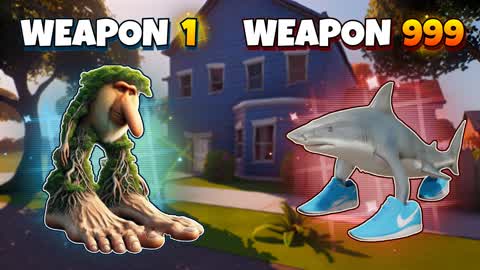 ⭐ BRAINROT SALTY GUN GAME  🎯 ONE SHOT