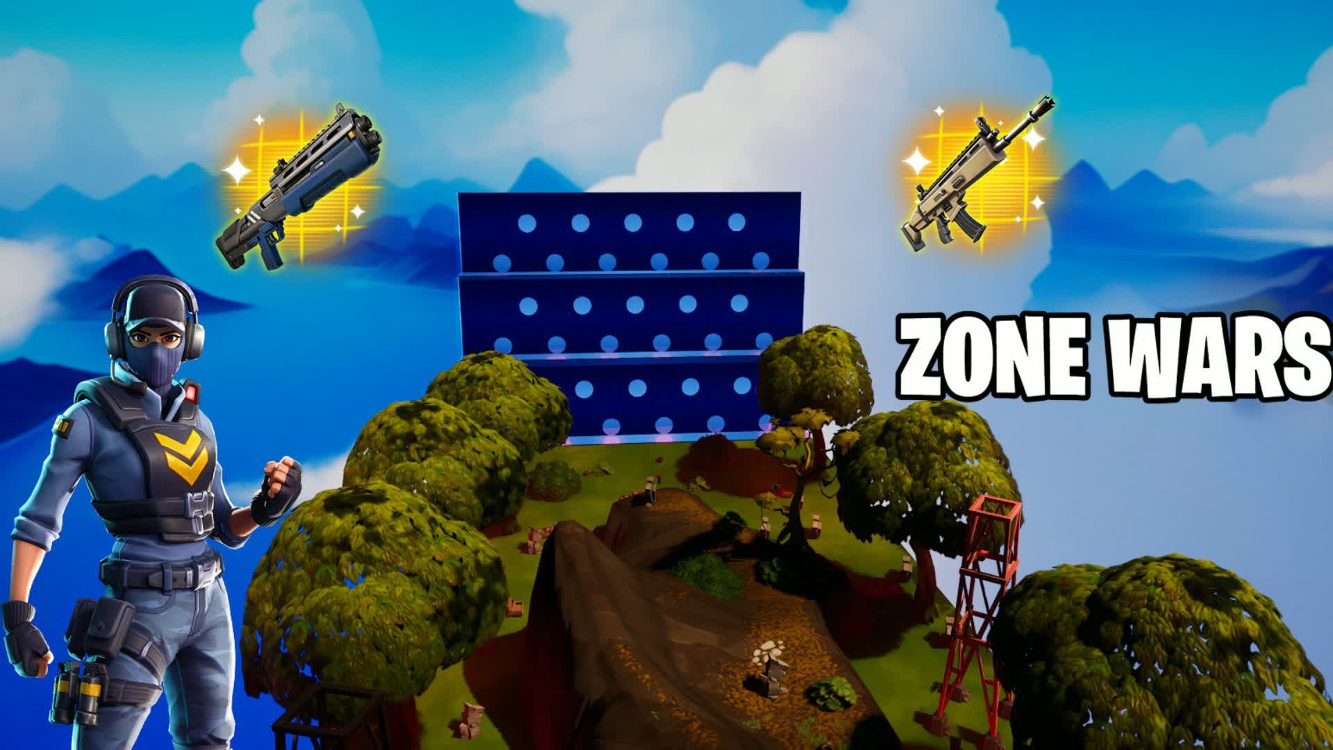 ゾーンウォーズ 1V1V1 PVP