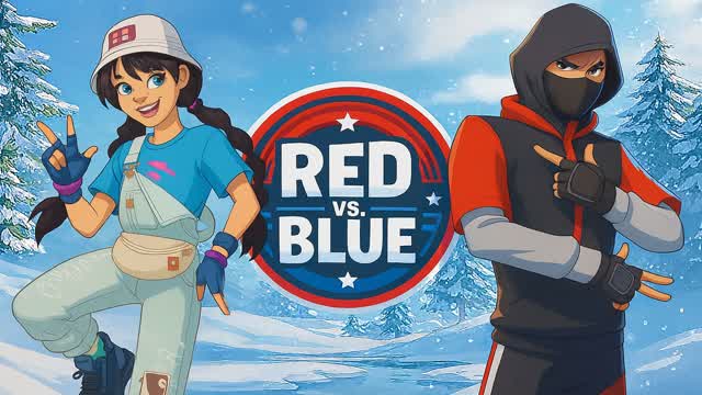 ZERO BUILD OG RED vs BLUE 🔴🔵
