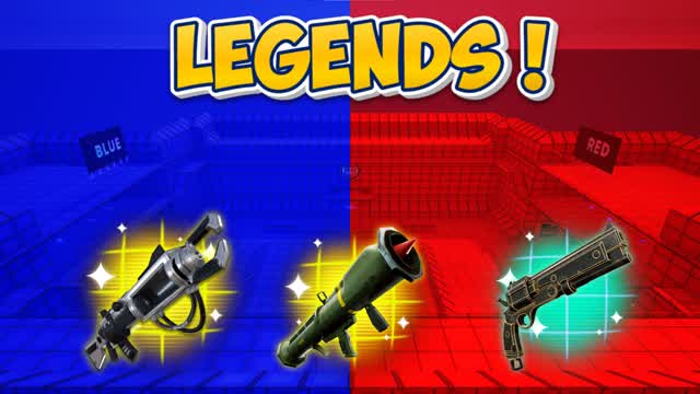 Legends Red VS Blue 🔴🔵