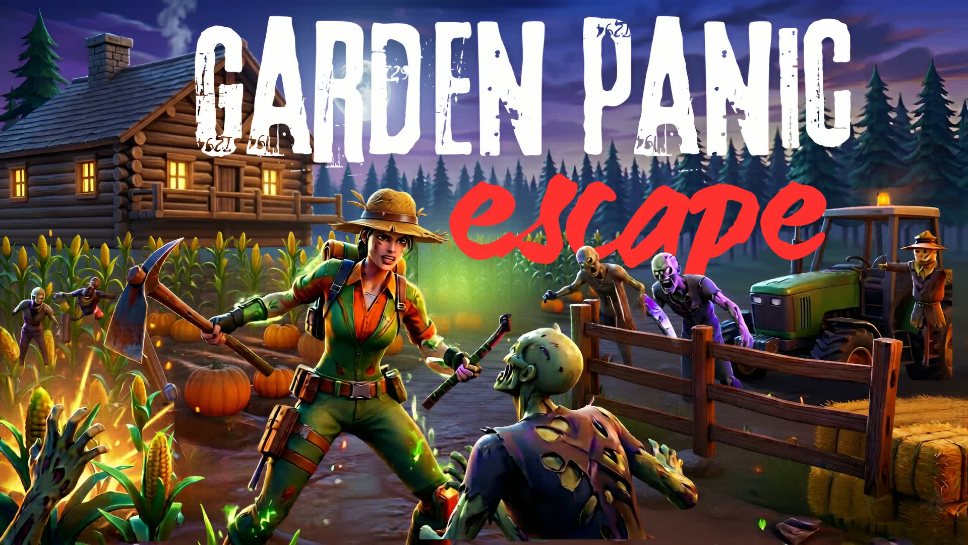 🌽GARDEN PANIC [ESCAPE]🏃‍♂️‍➡️🏃‍♂️‍➡️