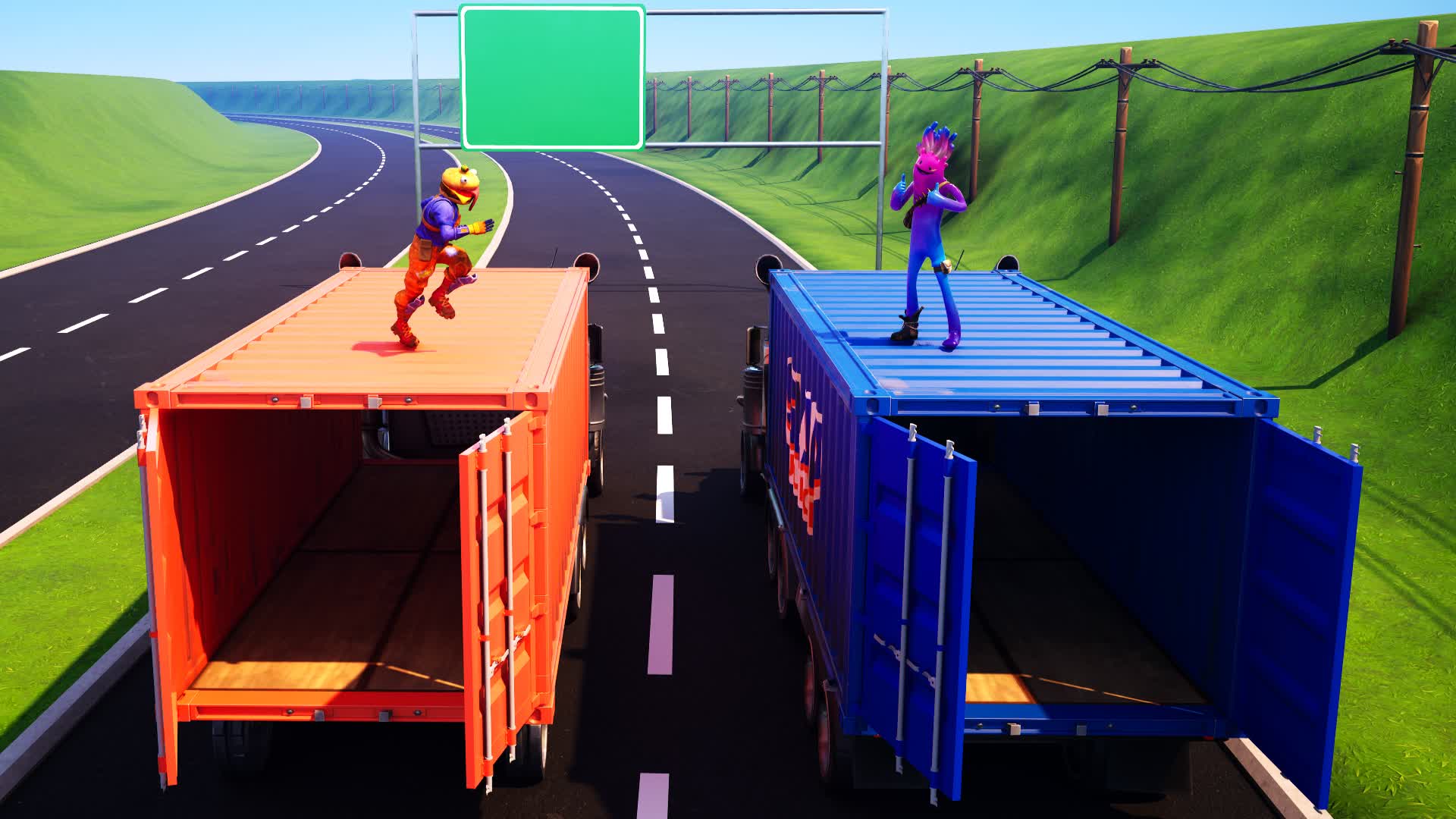 🚚 TRUCKS 🚚 708744706873 by benmac Fortnite Creative Map Code