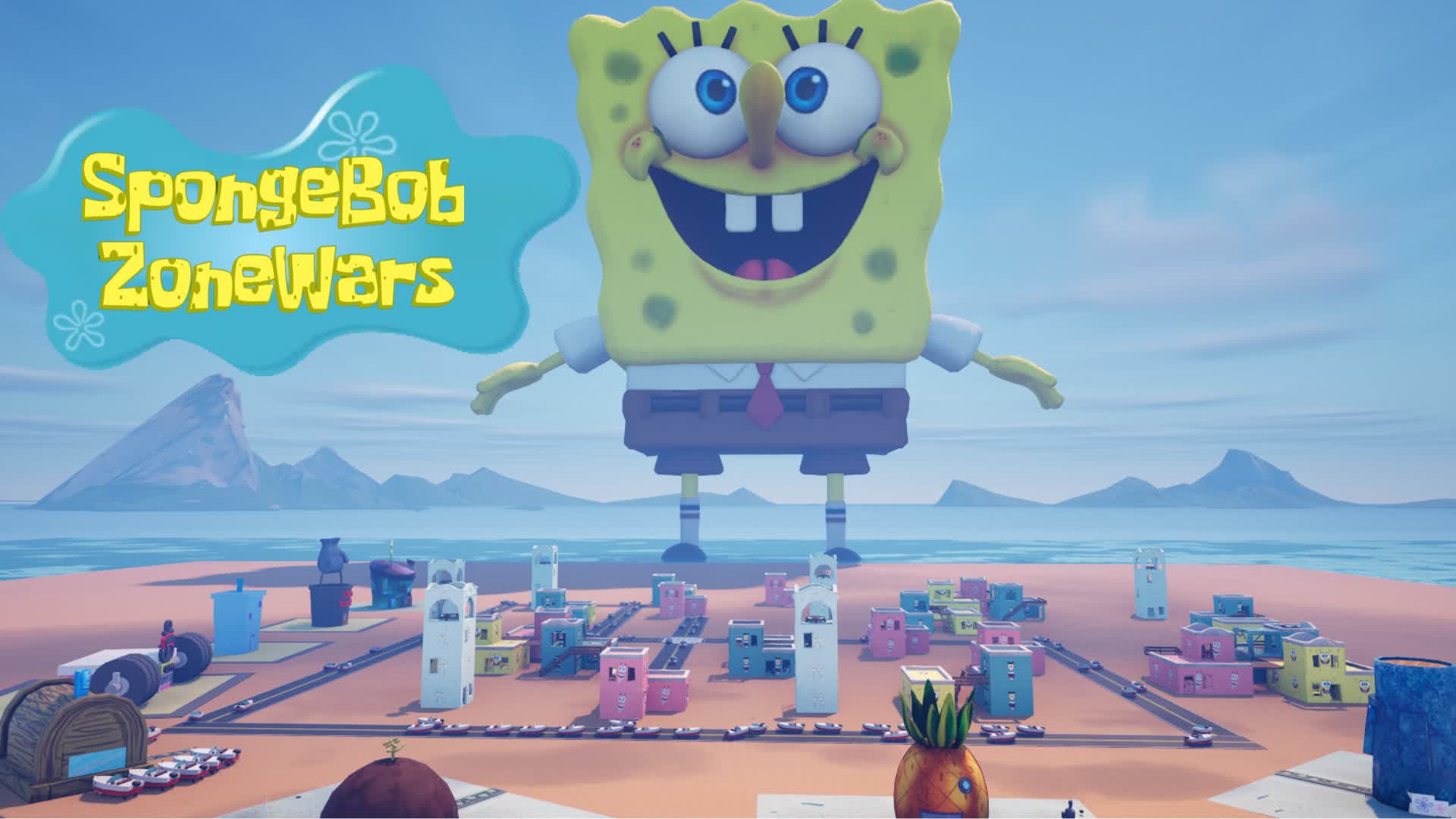 SpongeBob ZoneWars 491774434179 by 0sachiko Fortnite Creative Map