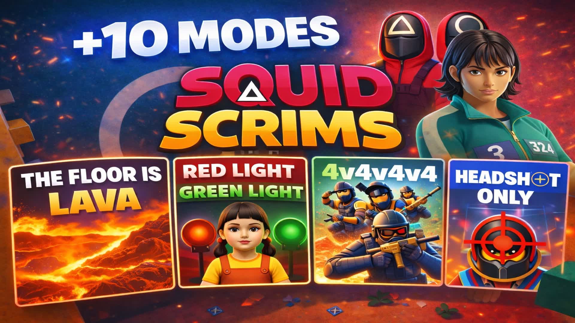 Squid Scrims & Modes