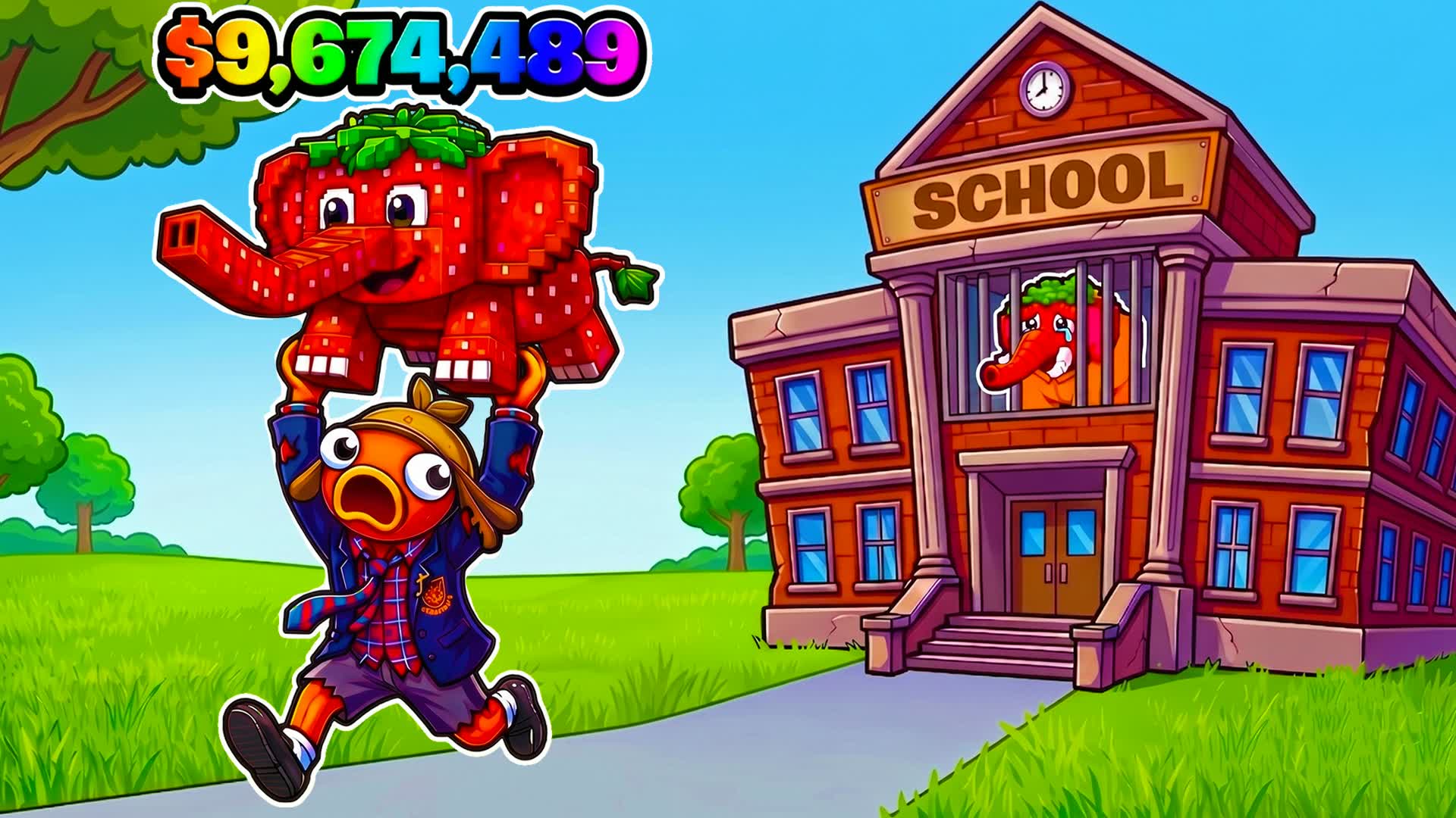 ESCAPE SCHOOL FOR BRAINROT