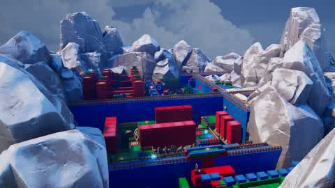 Blocky Obstacle Course