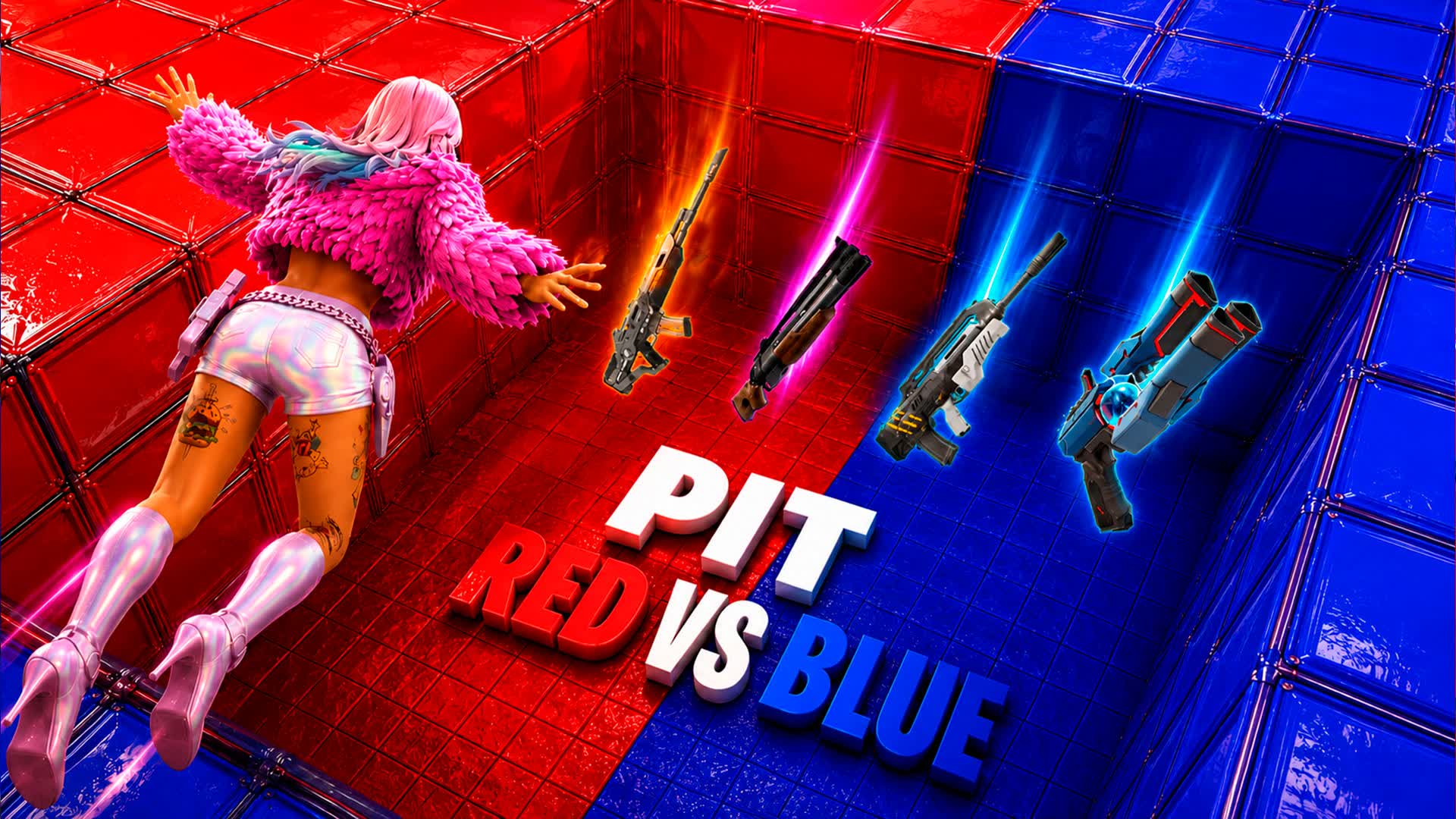 PIT RED VS BLUE