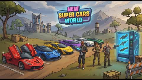New super cars world