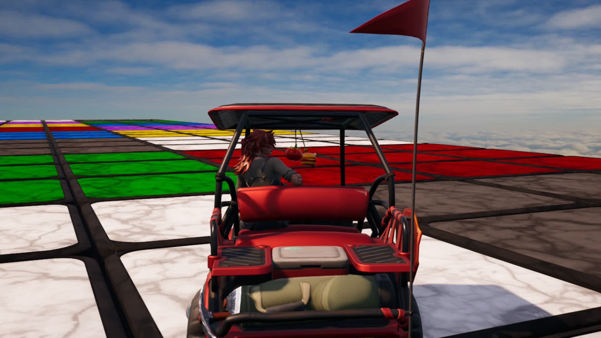 Rainbow Roadsters Color Switch 151345692085 by folevolt Fortnite Creative Map Code