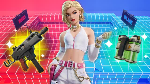 SUPER RED VS BLUE ALL GUNS & RIDES🔴🔵