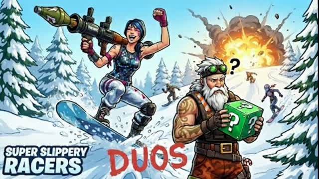 Super Slippery Racers Duo