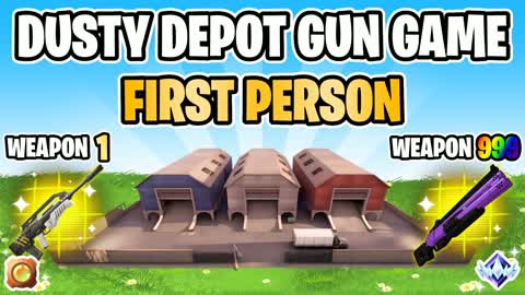 DUSTY DEPOT GUN GAME - FIRST PERSON 🔫