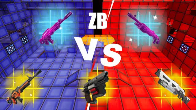 ✨ Ultimate Zero Build Red Vs Blue  🔴🔵