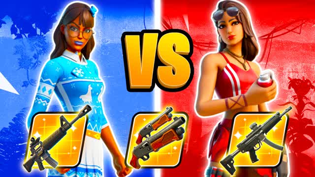 CRAZY WINTER VS SUMMER 🔴🔵