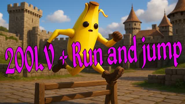 200LV + Run and jump