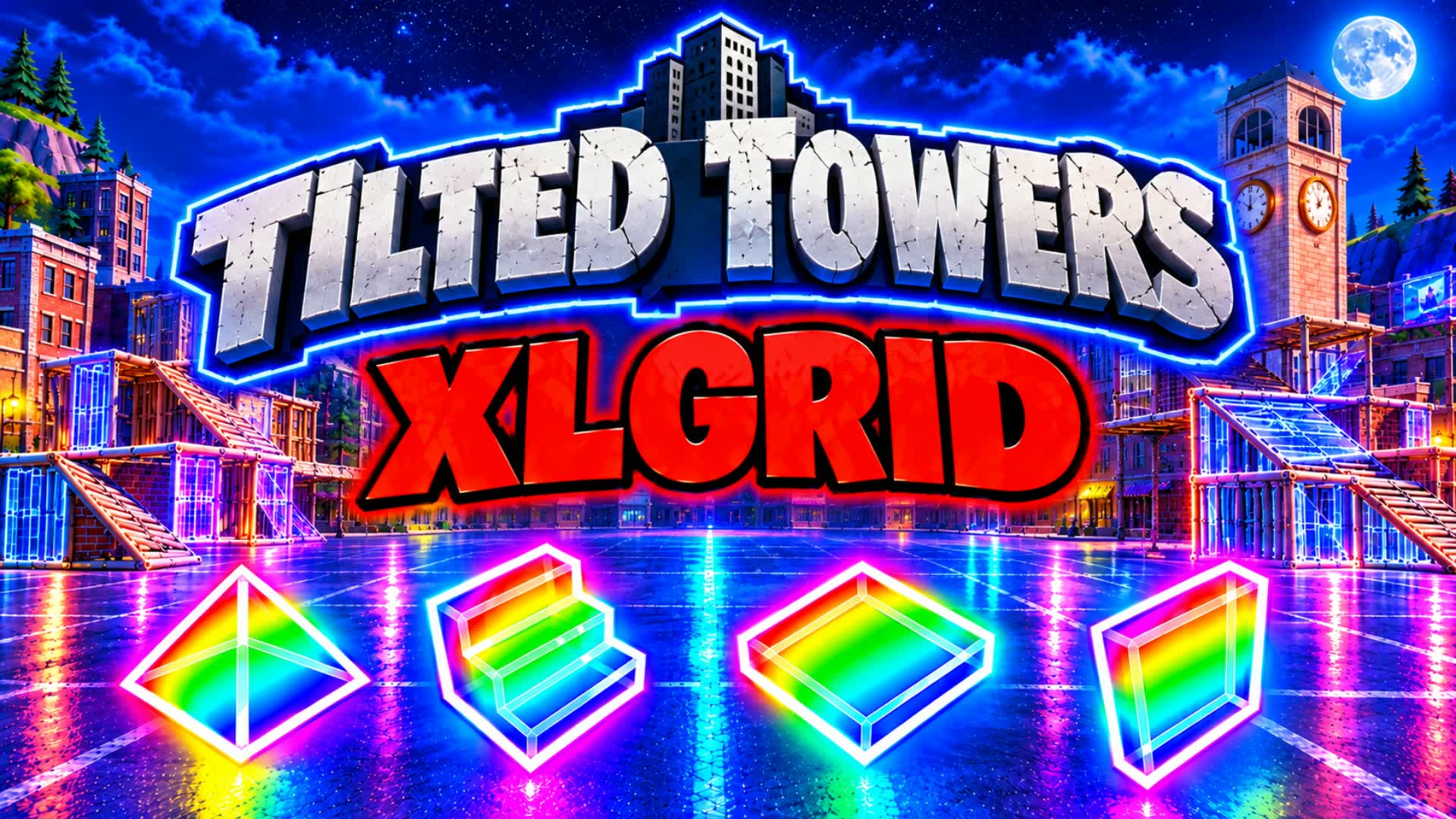 TILTED XL GRID FREE BUILD