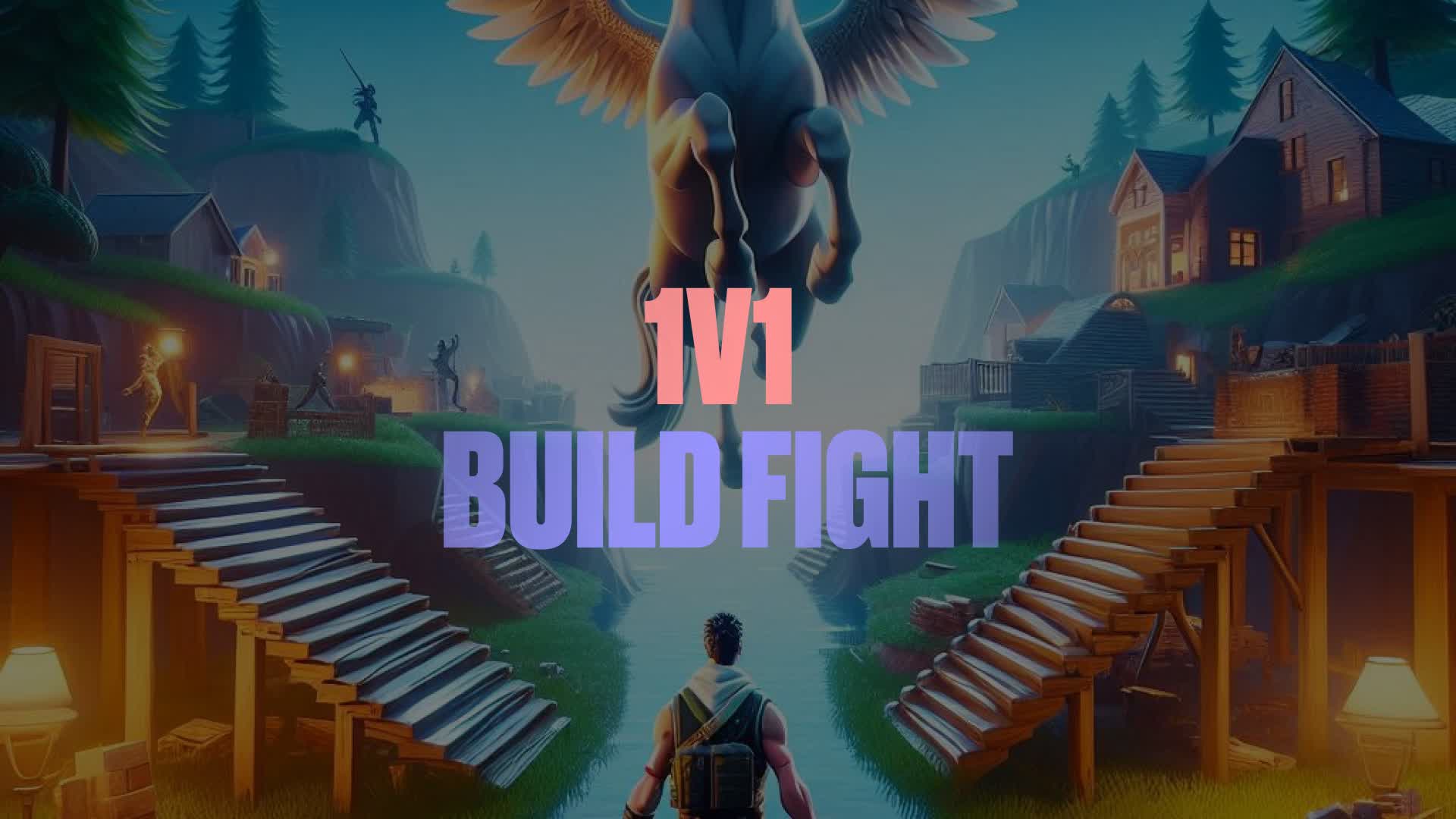 ✨ 1v1 BUILD FIGHT MAP ✨ (by lenooo.)