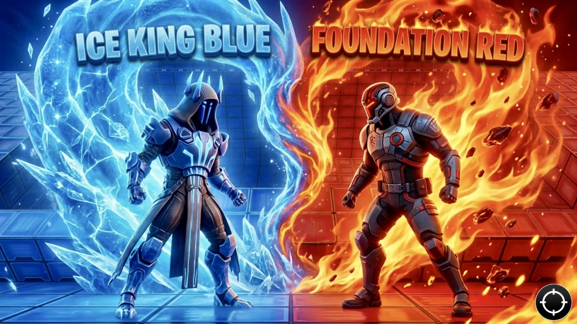 🧊 ICE KING BLUE VS 🔥 FOUNDATION RED