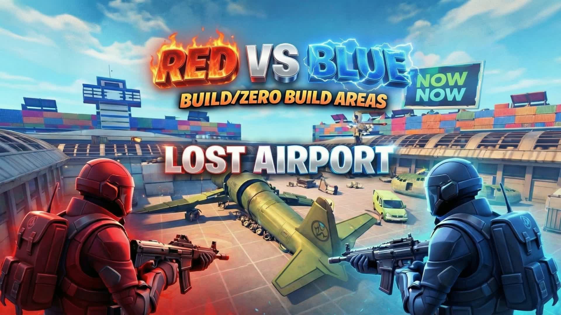 ロストエアポートテーマ赤 VS 青