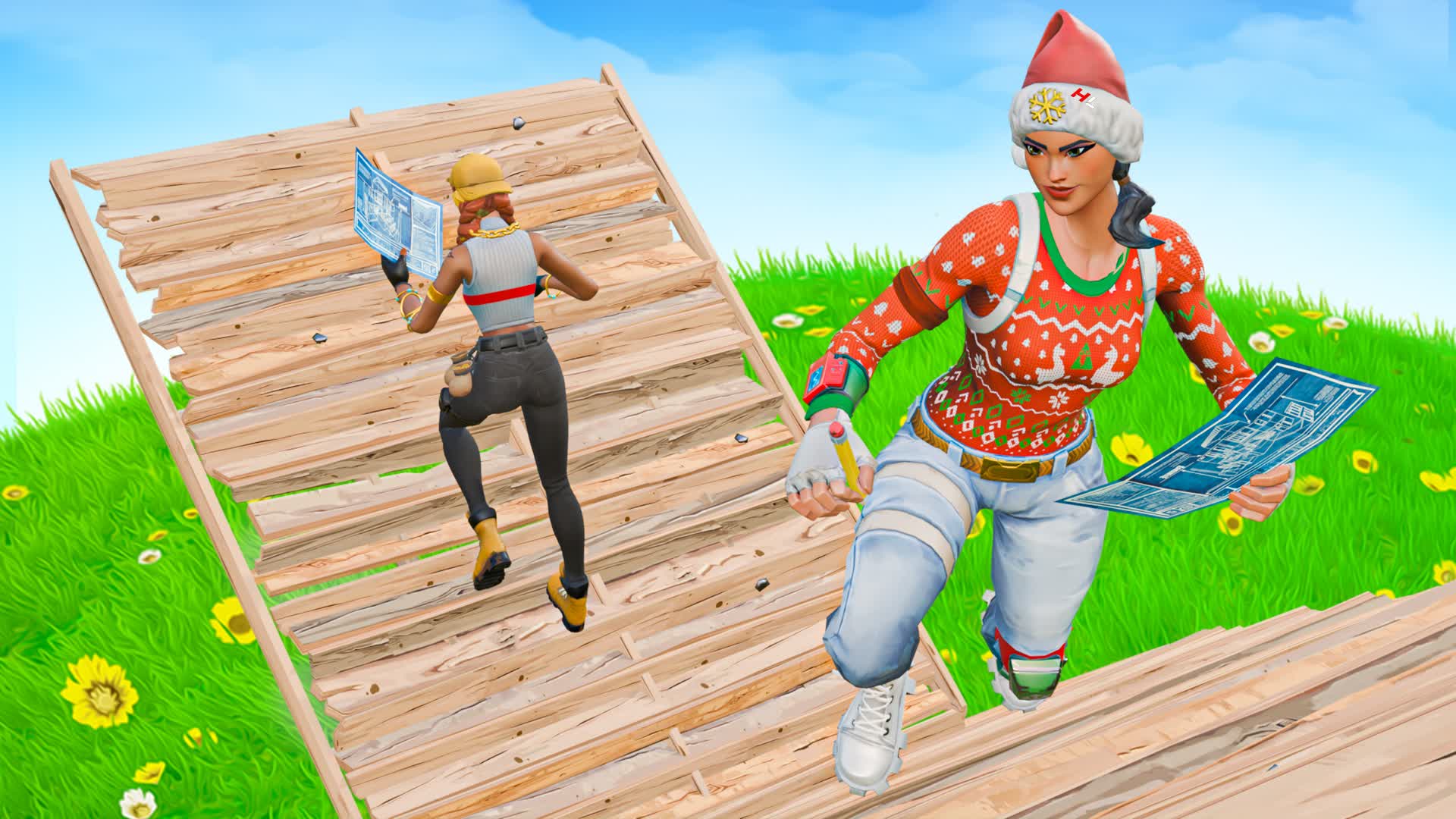 1V1 BUILD FIGHTS! [HENLEV]