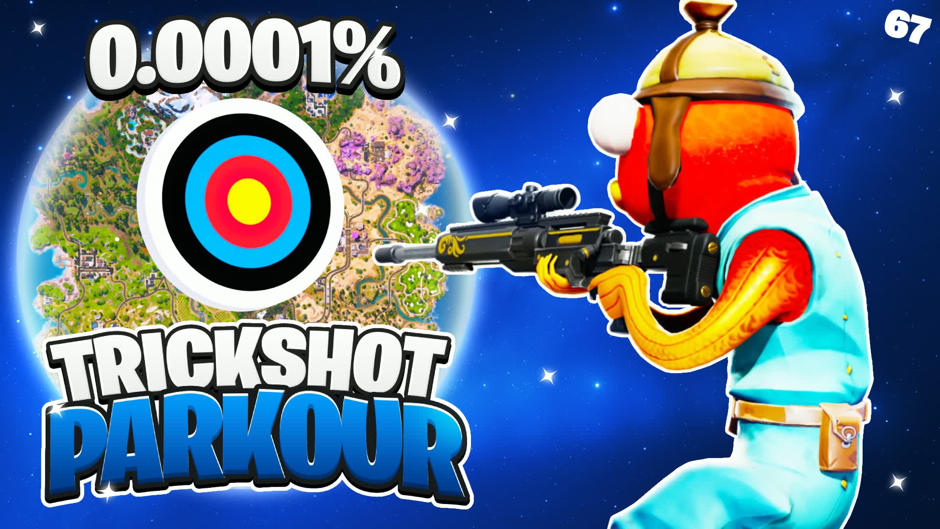 FUNNY TRICK SHOT PARKOUR 🎯 EASY