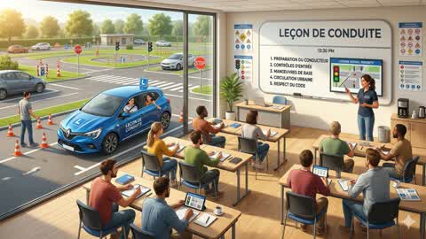 Driving lesson