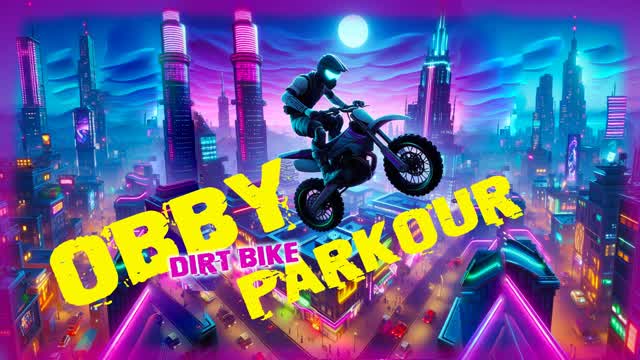 Cybercity Dirt Bike OBBY Hard Challenge
