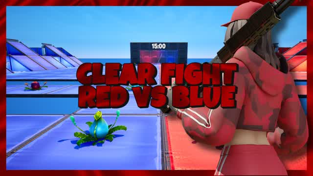 CLEAR FIGHT RED VS BLUE