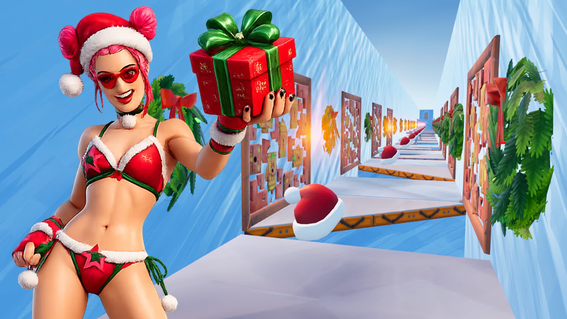 100 Christmas Deathrun🎁