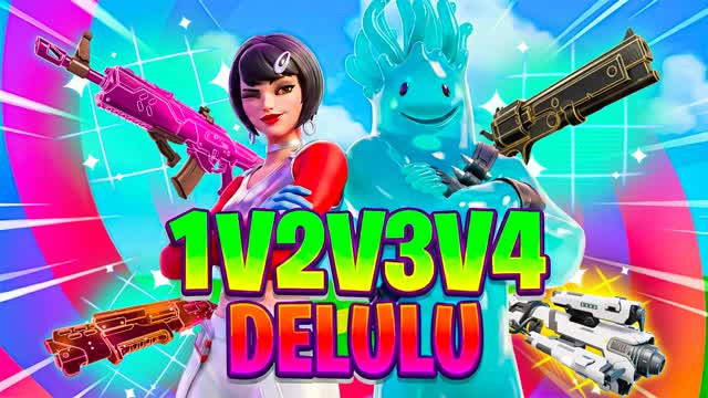 1v2v3v4 1v1 DELULU Free For All