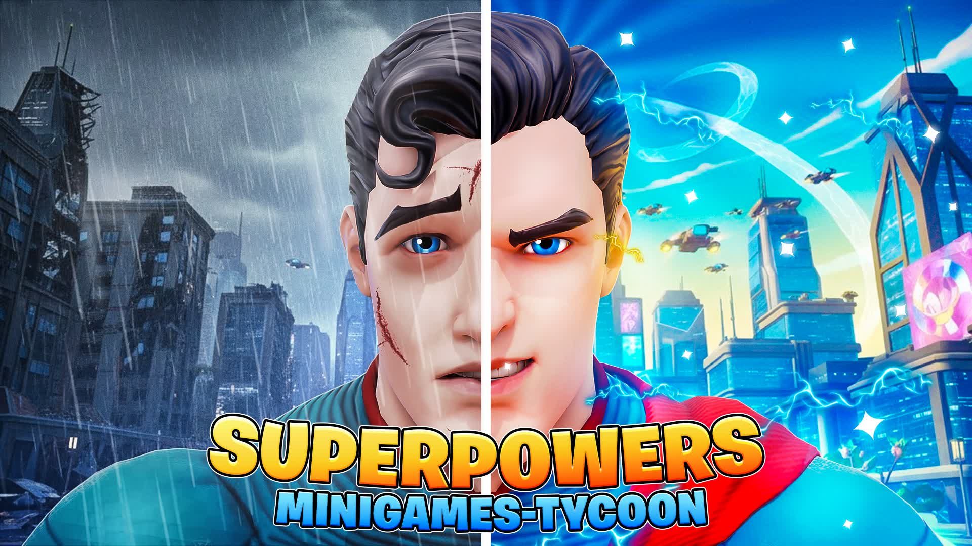 Super Powers Minigames Tycoon