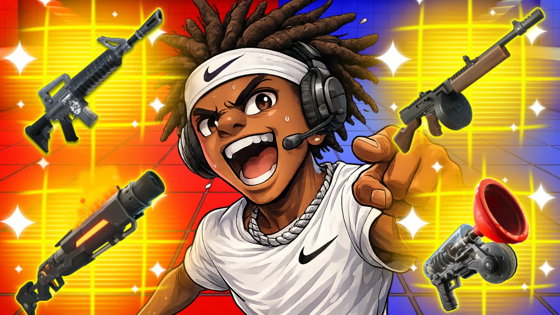 ベストレッド vs ブルーマップ 🛑🔵 ファッションショー