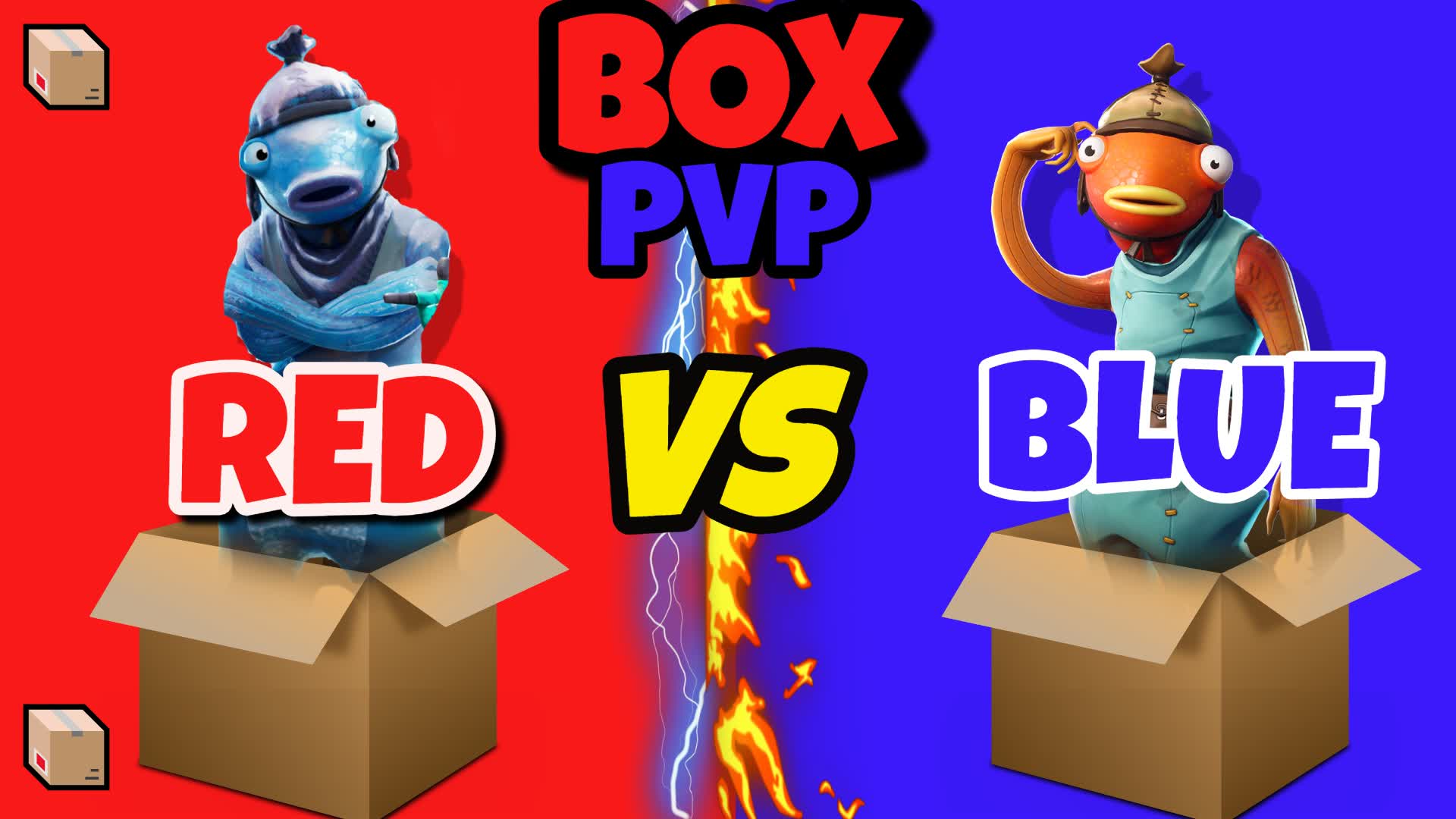 THE BOX - 🔴RED VS BLUE🔵