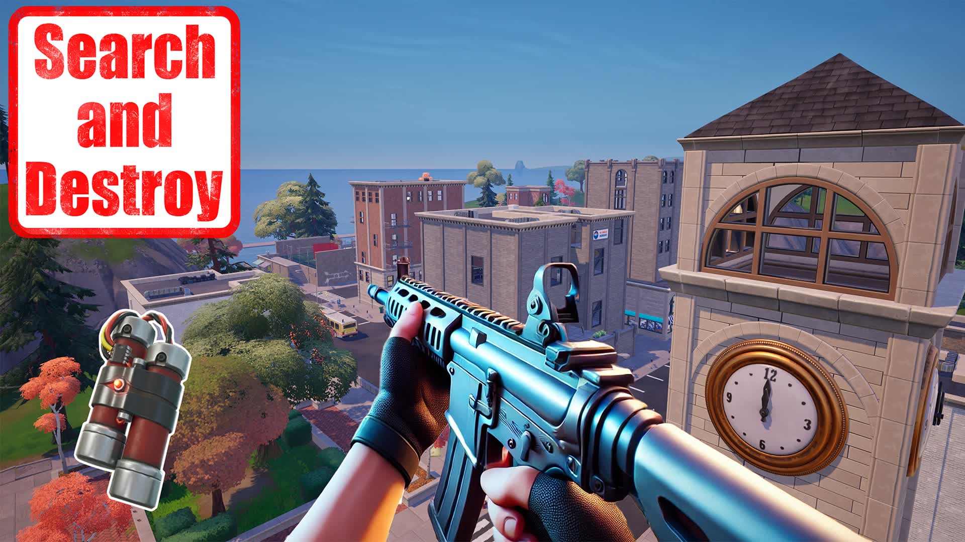 SEARCH AND DESTROY TILTED TOWER