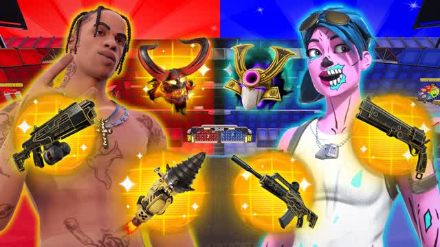 RED VS BLUE  -  TONED🔴🔵