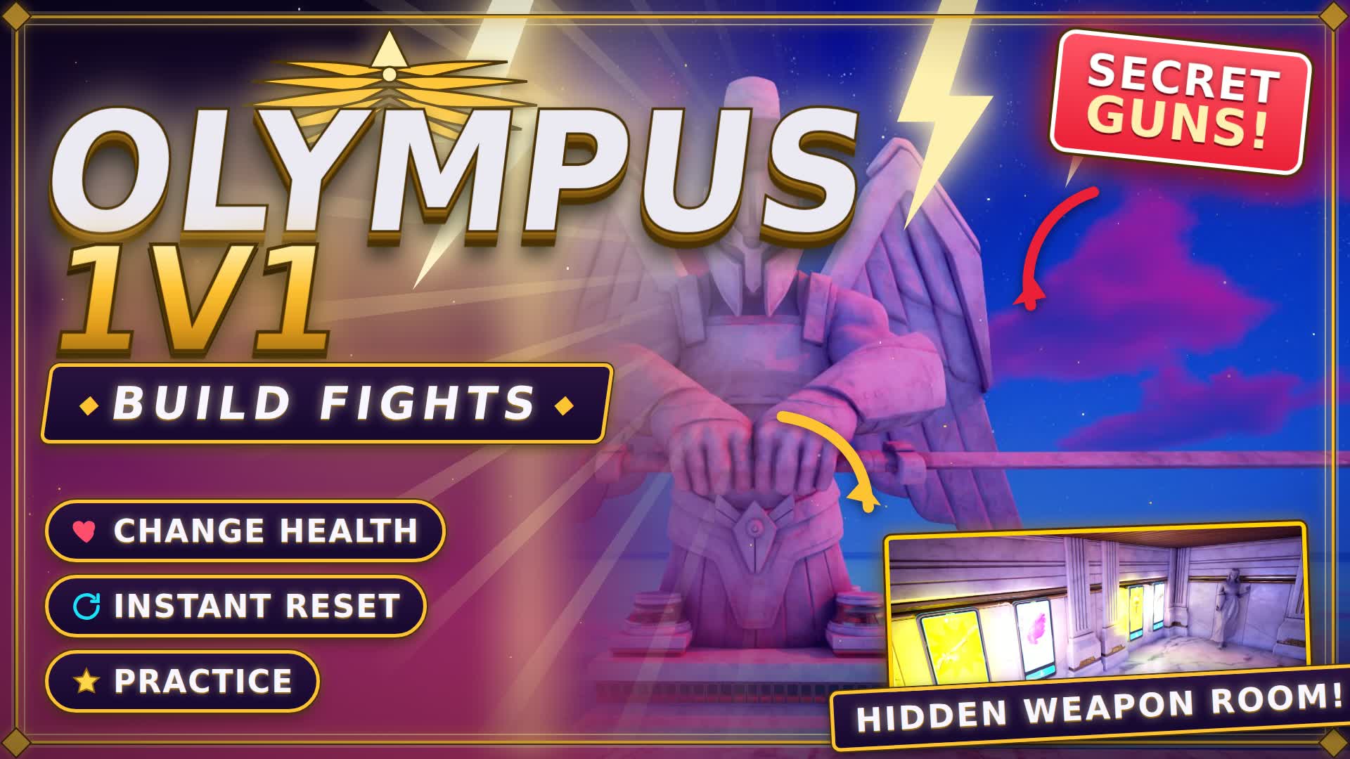 ⚔️ OLYMPUS 1V1 BUILD FIGHTS