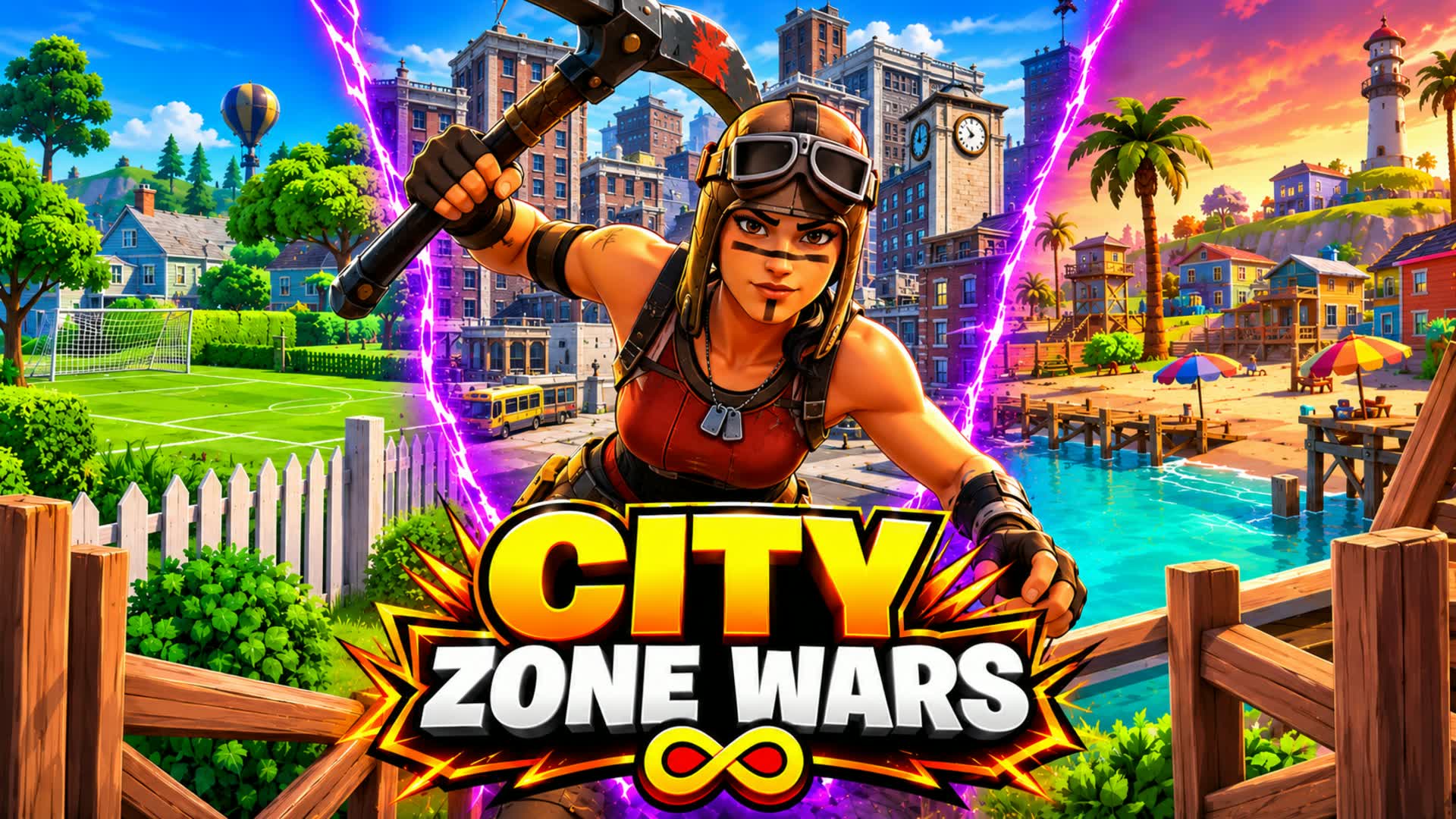 🏙️ CITY ZONE WARS [INFINITE] 🌀