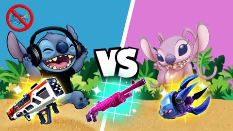 💙Stitch VS Angel💖ZERO BUILD🚫
