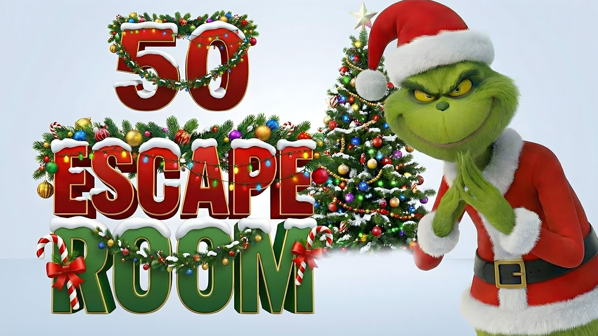 🎁 50 ESCAPE ROOM GRINCH XMAS🎄