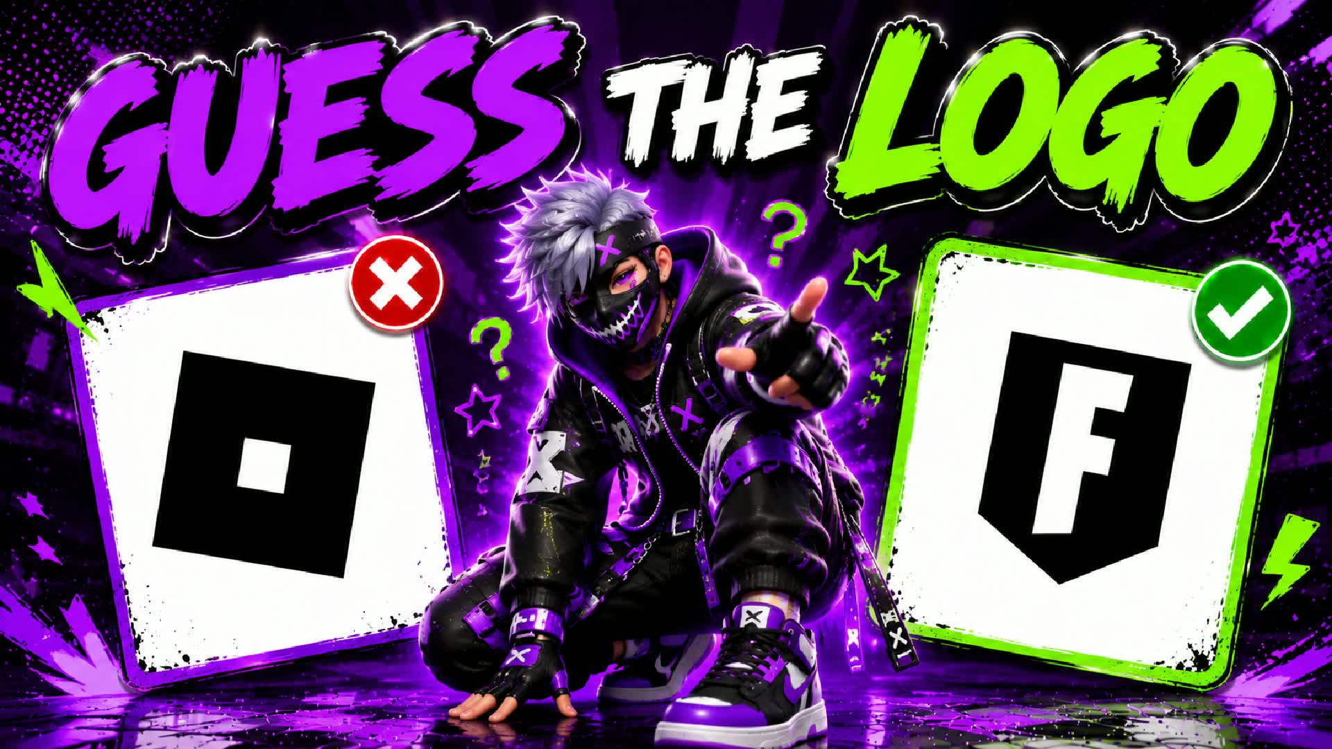 GUESS LOGO 🔎 PARKOUR OBBY
