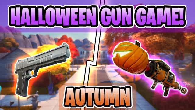 HALLOWEEN GUN GAME 🎃 AUTUMN ONE SHOT 🎯