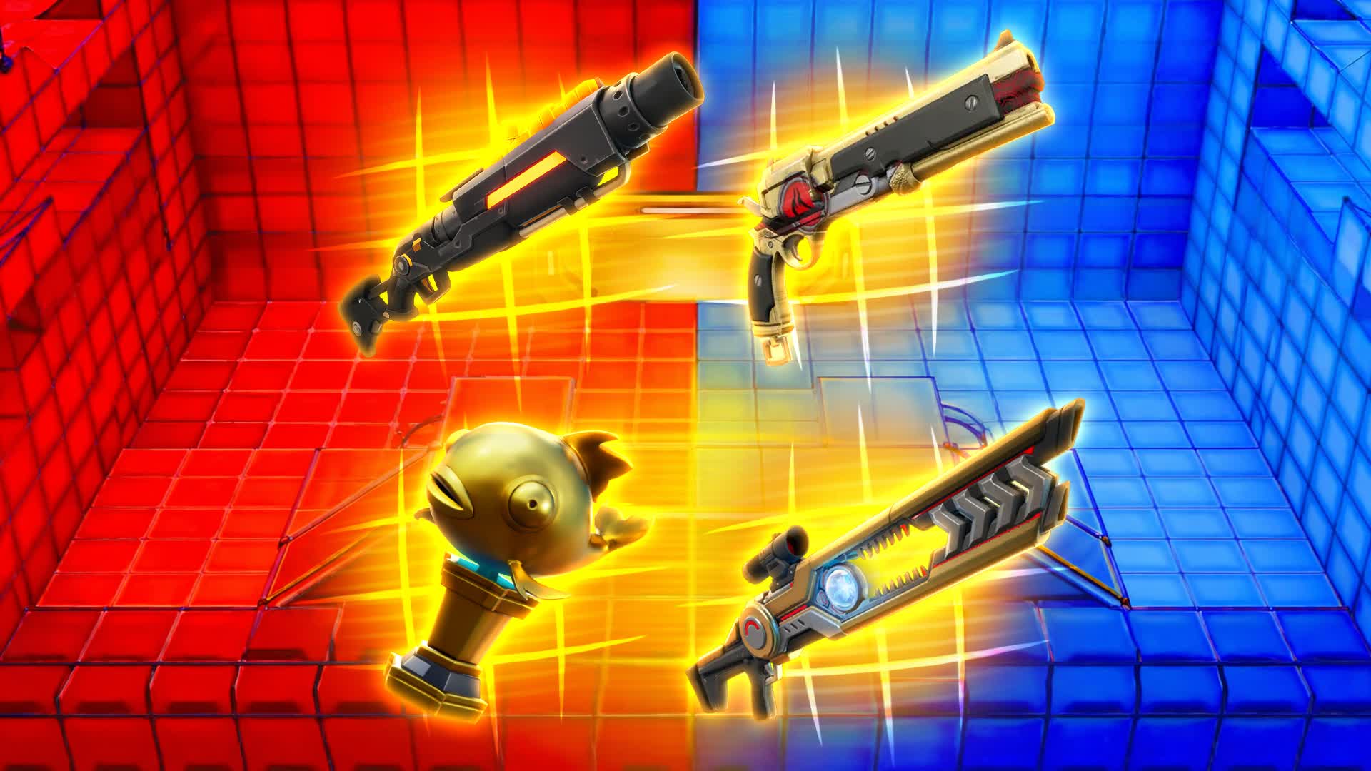 INFINITE CHAOS GUNS⭐️ RED VS BLUE 🔴🔵